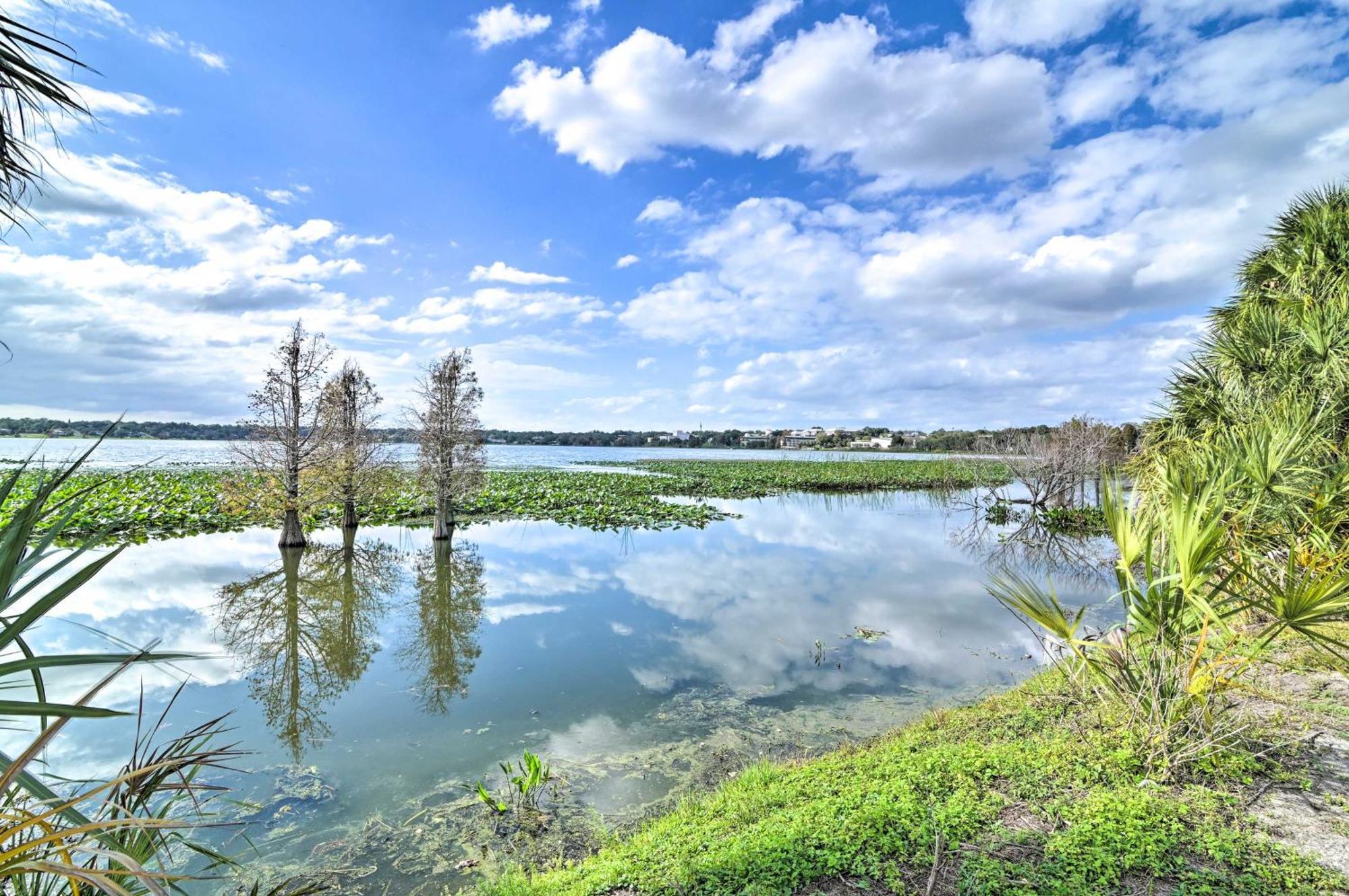 Charming Mid-Century House - Just Steps To Lake! Lakeland Ngoại thất bức ảnh